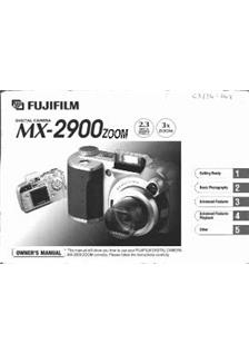 Fujifilm MX2900 manual. Camera Instructions.